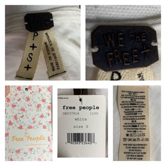 We the Free LS Boho Chic Boat Neck Tee - I64 - Picture 7 of 10